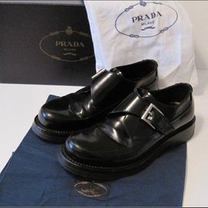 Prada Monkstrap Shoes | women’s 9.5 men’s 7.5